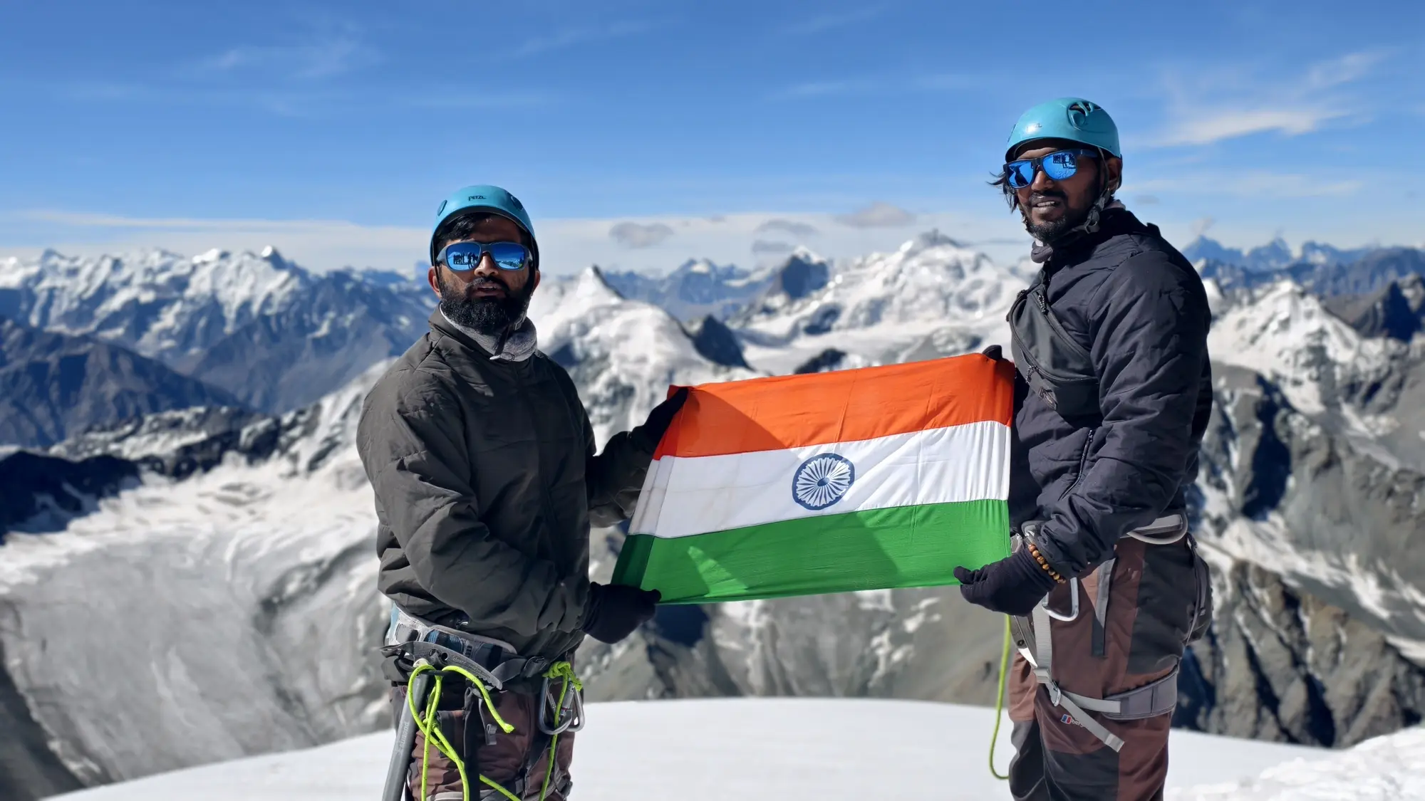 Kerala Mountaineers Summit Mount Shinkun East (6,081 m)