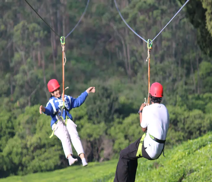 The Gravity-powered Thrill: Understanding The Science Behind Ziplining at Adventron Dual Zipline, Surianelli