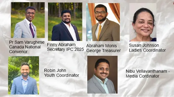 ഐ.പി.സി ഫാമിലി കോൺഫ്രൻസ് ചരിത്രത്തിൽ ആദ്യമായി കാനഡയിൽ ; പാസ്റ്റർ സാം വർഗീസ് നാഷണൽ ചെയർമാൻ