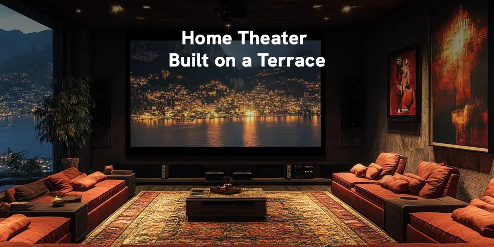 Home Theater Built on a Terrace: The Complete Room Design & AV Guide