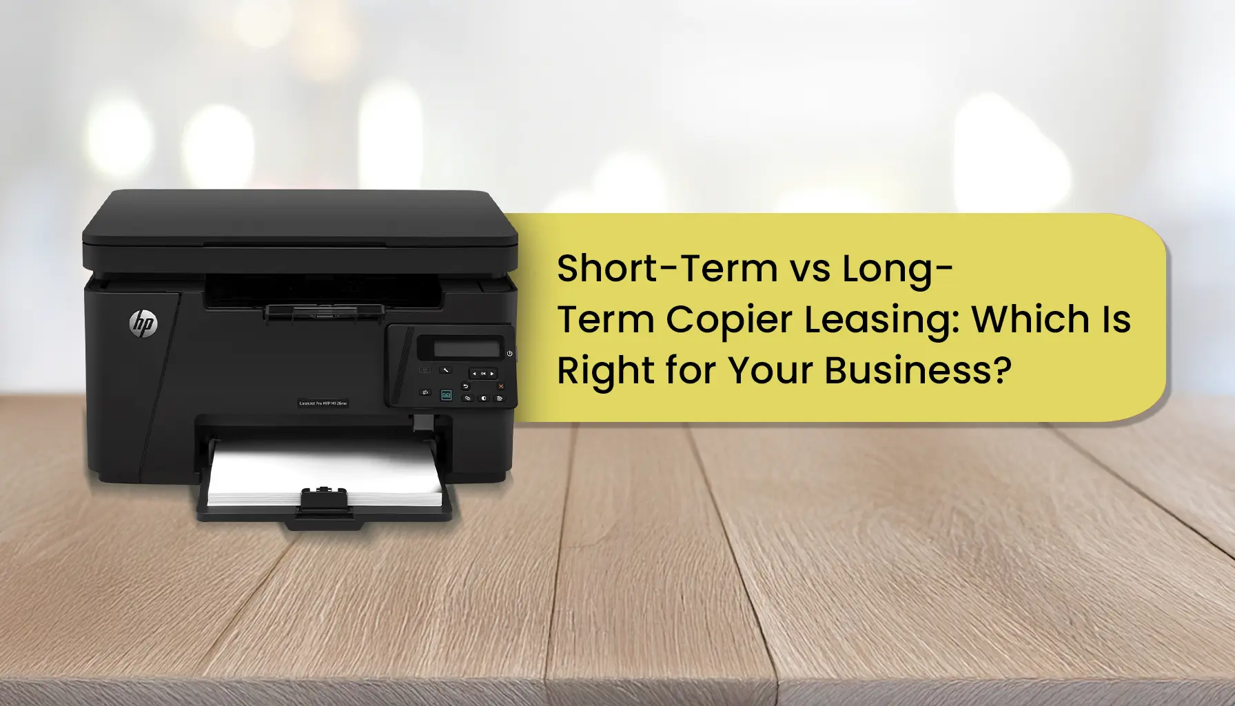 Short-Term vs Long-Term Copier Leasing: Which Is Right for Your Business? 