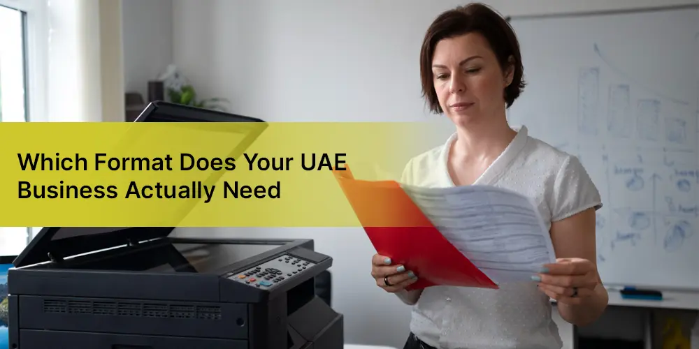 A3 vs A4 Printer: Which Format Does Your UAE Business Actually Need?