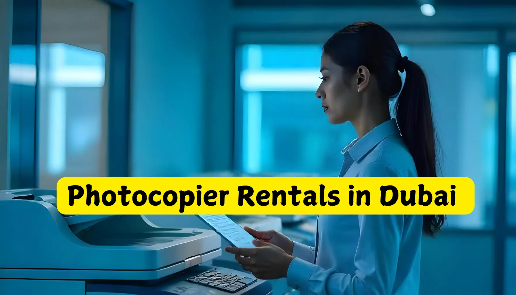 Photocopier Rentals in Dubai 