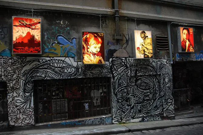 Laneways & Street Art