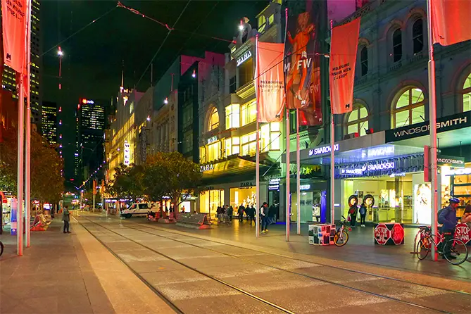 Chapel Street & Bourke Street Mall