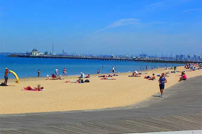 St Kilda Beach