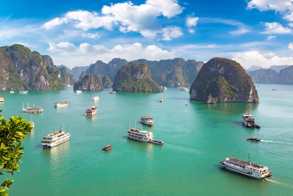Arrival Ha Long Bay