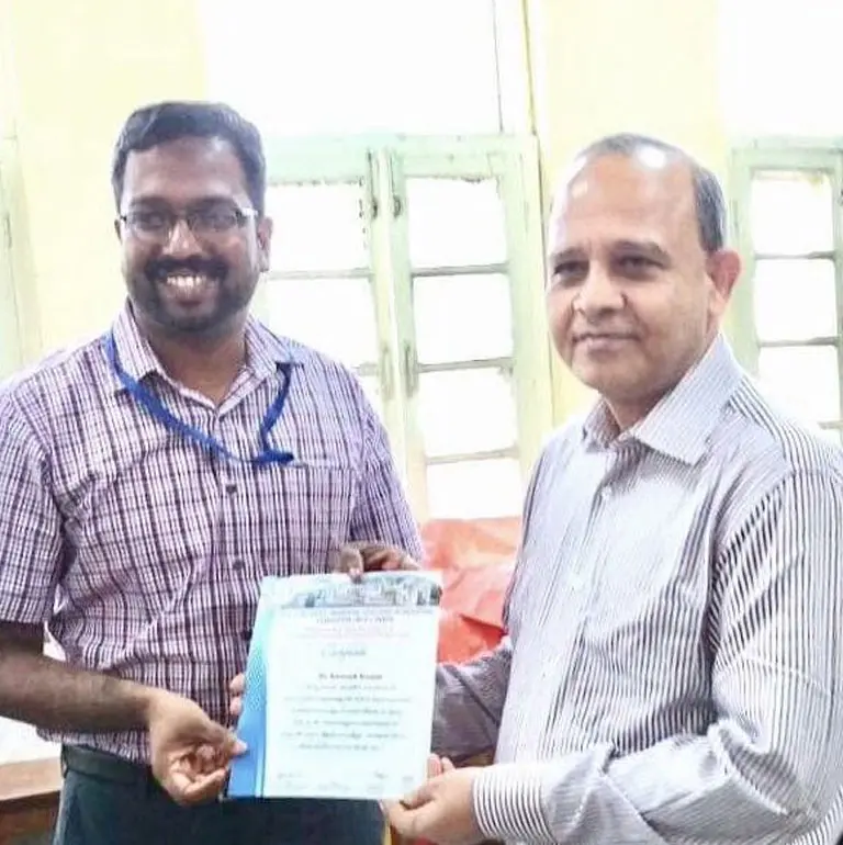 Receiving certificate for endoscopic spine surgery