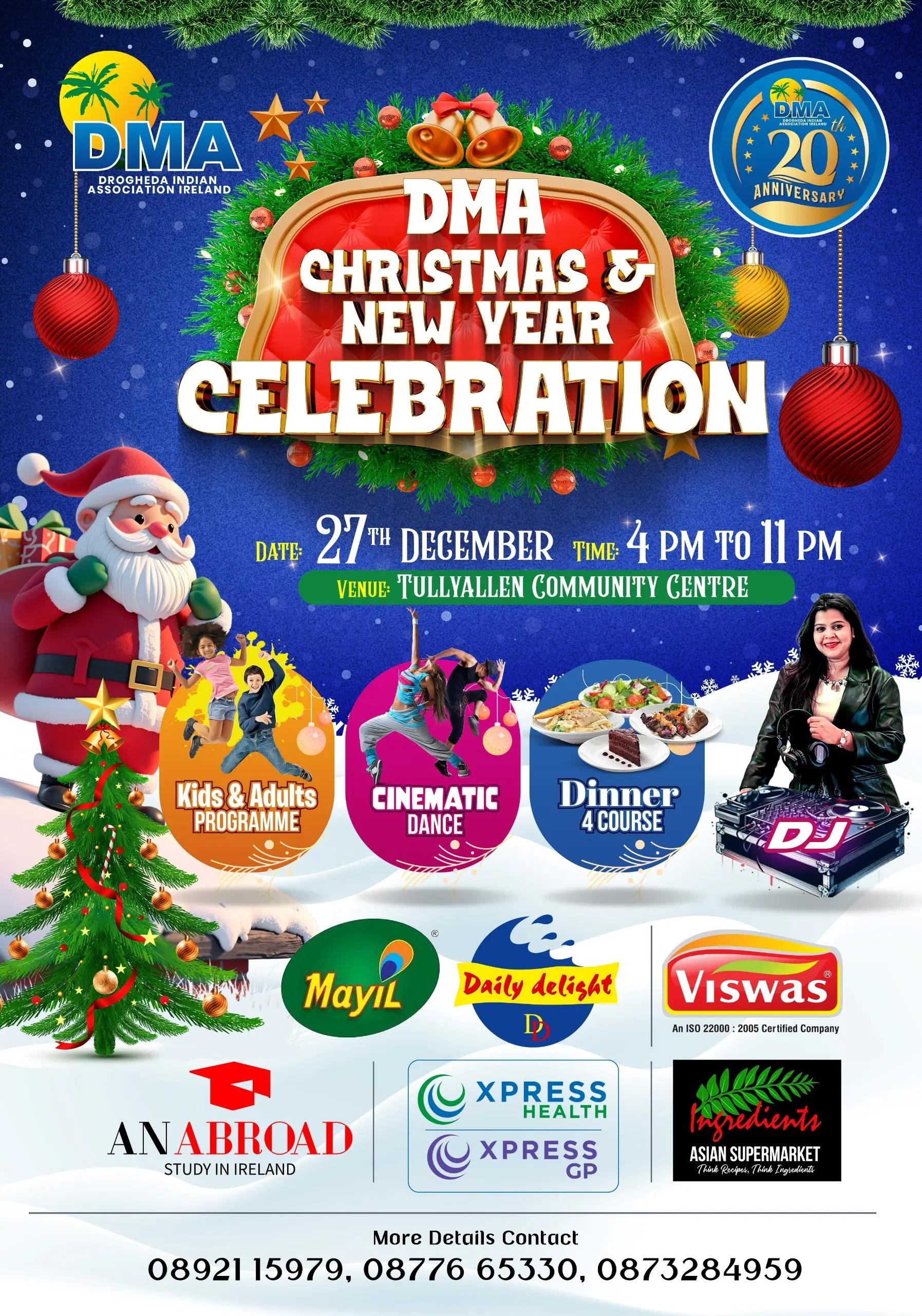 DMA 20th Anniversary Christmas & New Year Celebration