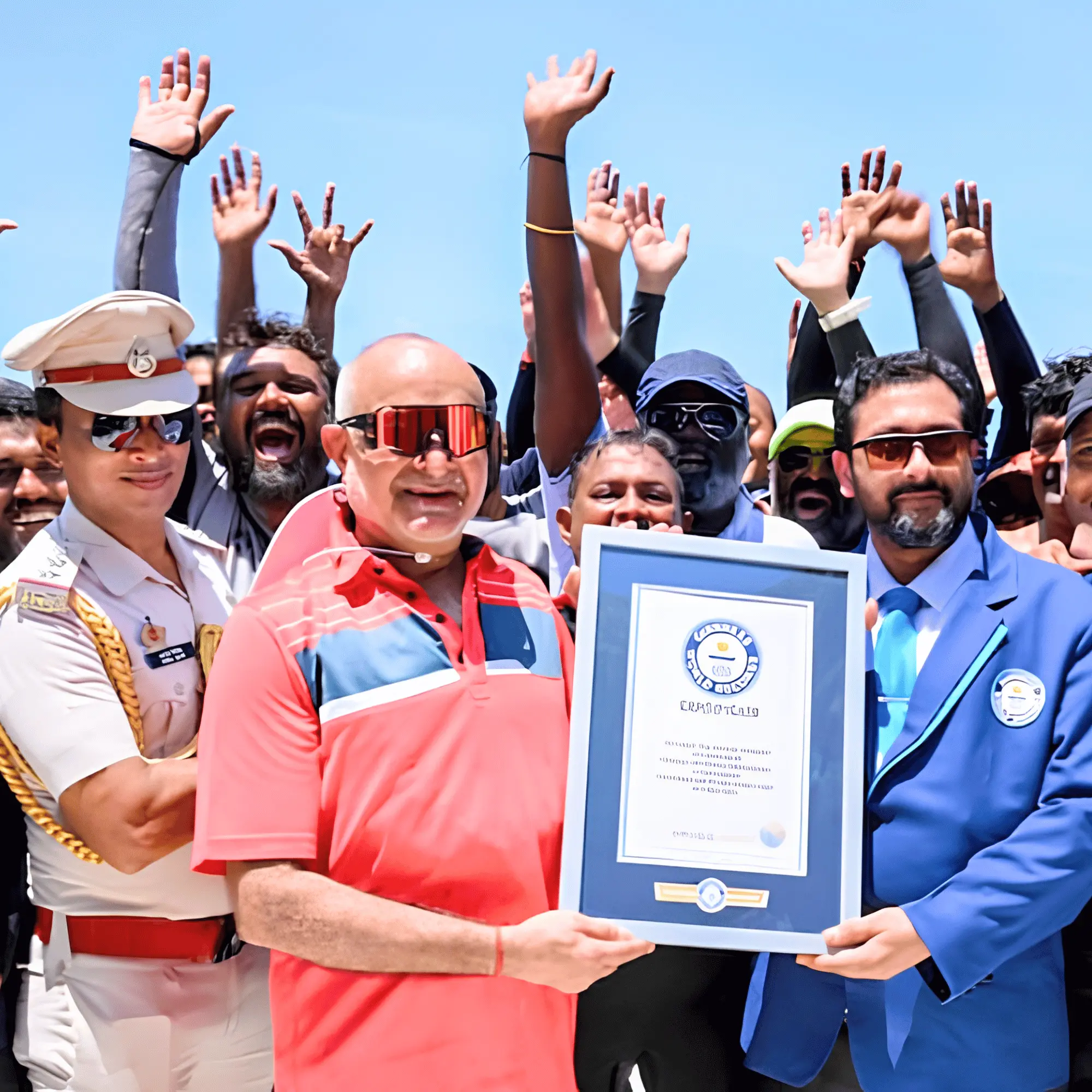Andaman Makes History: World’s Largest Underwater Tricolour Unfurled at Radhanagar Beach | Guinness World Record 2026