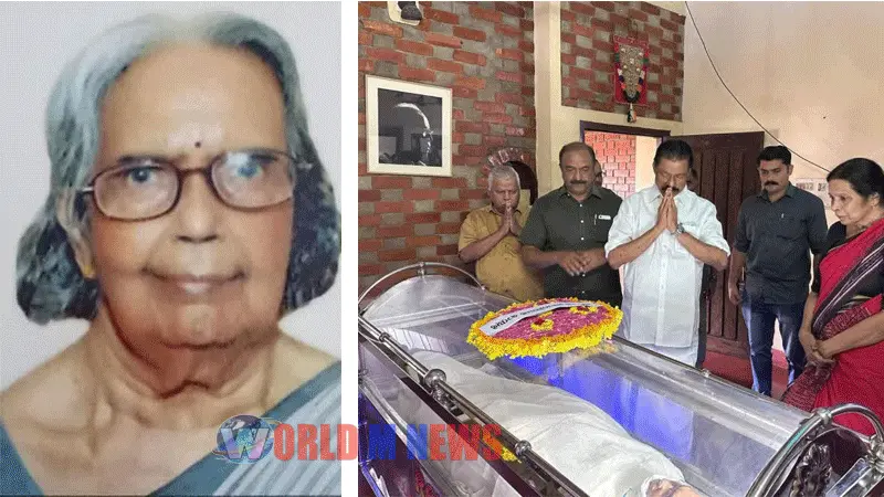 ഇഎംഎസിൻ്റെ മകൾ ഡോ. മാലതി ദാമോദരന് അന്തരിച്ചു