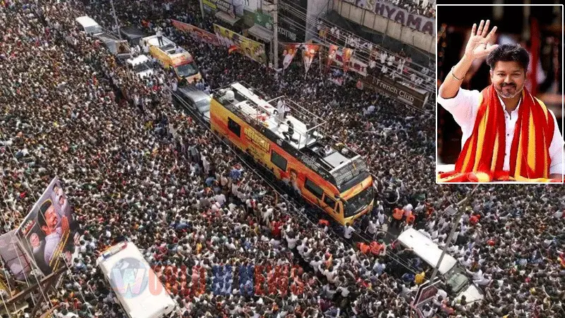 കരൂർ ദുരന്തം : മരണം 39 : കർശന നടപടിയെന്ന് മുഖ്യമന്ത്രി എംകെ സ്റ്റാലിൻ