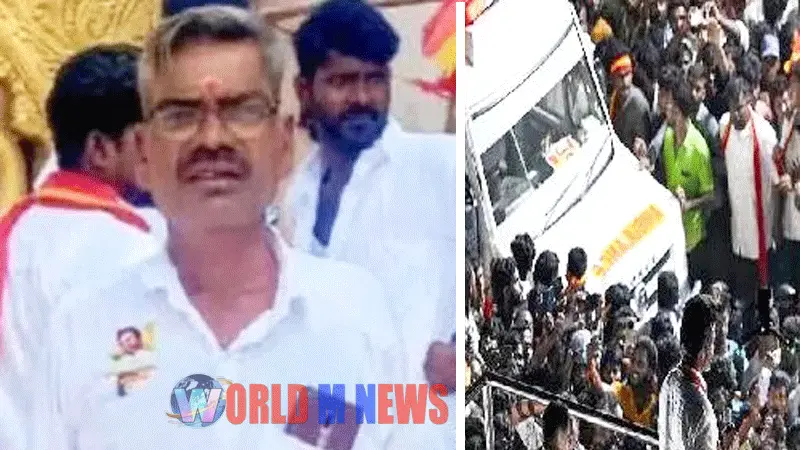 കരൂർ ദുരന്തം : ടിവികെ പ്രാദേശിക നേതാവ് ജീവനൊടുക്കി