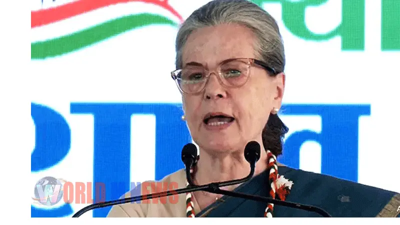 ചീഫ് ജസ്റ്റിസിനെതിരെ നടന്ന അക്രമം ഭരണഘടനക്കെതിരെയുള്ള അക്രമമെന്ന് സോണിയ ഗാന്ധി.