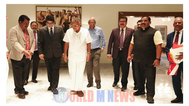 കേരള മുഖ്യമന്ത്രി ബഹ്റൈനില്‍ :നാളെ പ്രവാസി മലയാളി സംഗമം 