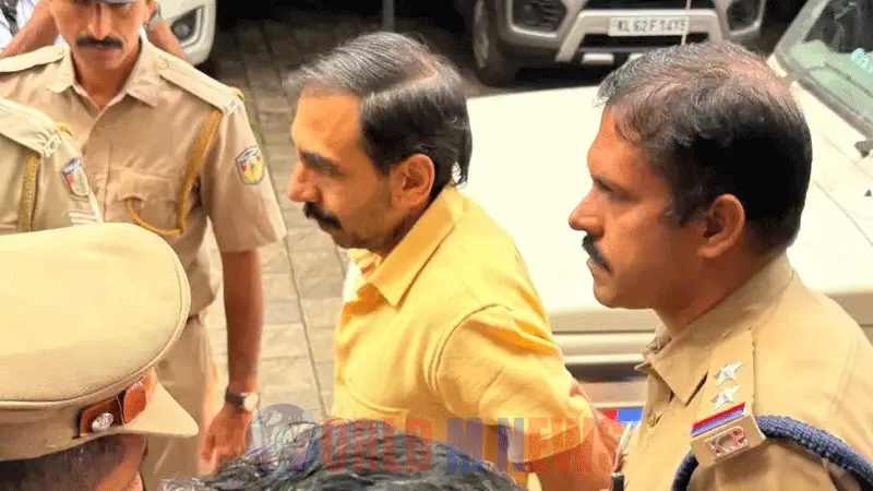 ശബരിമല സ്വർണക്കൊള്ള : പോറ്റി കൈവശപ്പെടുത്തിയത് രണ്ടുകിലോ സ്വർണം