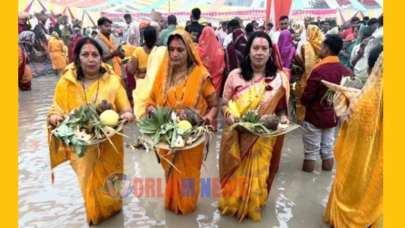ഭക്തി സാന്ദ്രമായ ഛത്പൂജയ്ക്ക് ഇന്ന് പര്യവസാനം