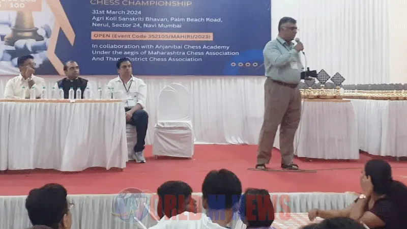 ആറാമത് താരാബായി ഷിന്ദെ ചെസ്സ് മത്സരം നവംബർ 2 ന്