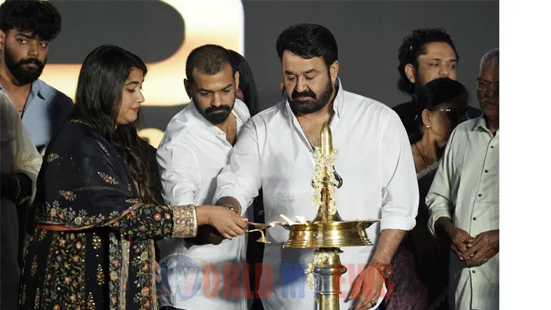 മോഹൻലാലിൻ്റെ മകൾ വിസ്മയയും സിനിമയിലേയ്ക്ക് :പൂജാ ചടങ് ആഘോഷമാക്കി കുടുംബം