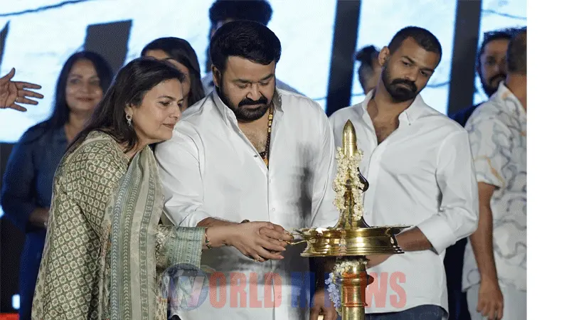 മോഹൻലാലിൻ്റെ മകൾ വിസ്മയയും സിനിമയിലേയ്ക്ക് :പൂജാ ചടങ് ആഘോഷമാക്കി കുടുംബം