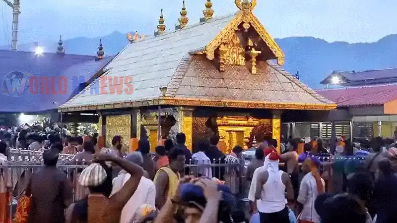 ശബരിമല തീർഥാടനം: പൂജ, താമസ സൗകര്യ ബുക്കിങ് നാളെ മുതൽ; വെർച്വൽ ക്യൂ ബുക്കിങ് ആരംഭിച്ചു