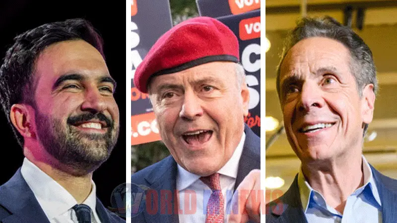 NYC mayoral election results : Polls closing soon in Mamdani-Cuomo race