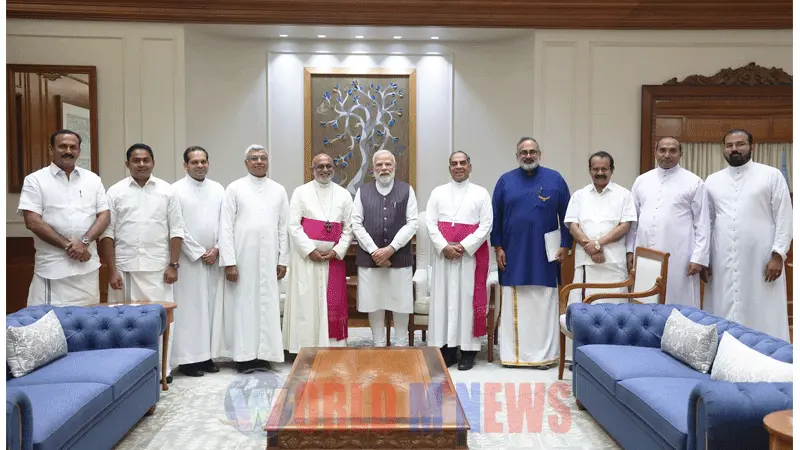 പ്രധാനമന്ത്രിയുമായുള്ള സഭാനേതൃത്വത്തിൻ്റെ കൂടിക്കാഴ്ച ;  വിമർശനവുമായി അൽമായ മുന്നേറ്റം
