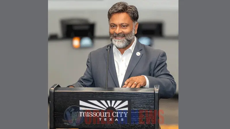 മിസോറി സിറ്റി മേയറായി മലയാളിയായ റോബിന് ഇലക്കാട്ട് വീണ്ടും തെരഞ്ഞെടുക്കപ്പെട്ടു