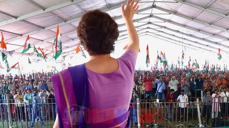 "തെരഞ്ഞെടുപ്പിന് തൊട്ടുമുമ്പ് 10000  രൂപ നല്‍കി സംസ്ഥാനത്തെ സ്‌ത്രീകളുടെ വോട്ട് വാങ്ങാന്‍ നരേന്ദ്രമോദി ശ്രമിച്ചു": പ്രിയങ്ക ഗാന്ധി  