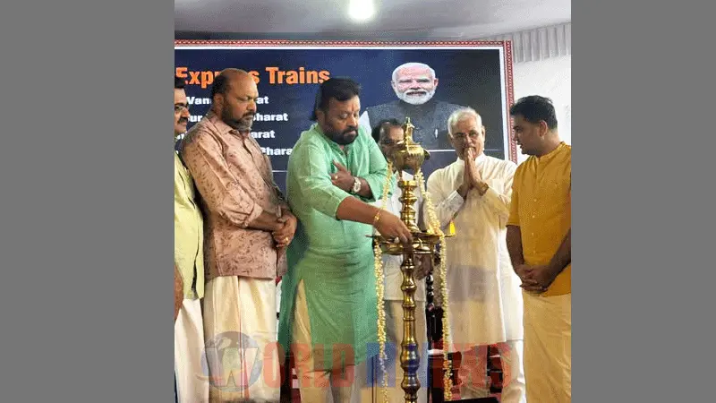 എറണാകുളം-ബെംഗളൂരു വന്ദേ ഭാരത് എക്സ്പ്രസ്സ് സർവീസ്: പ്രധാനമന്ത്രി അല്പ സമയത്തിനകം ഫ്ളാഗ് ഓഫ് ചെയ്യും