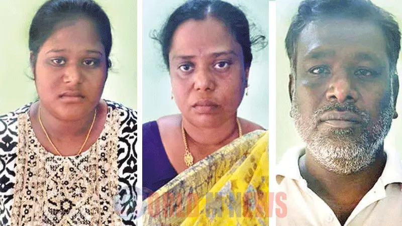 നീറ്റ് പരീക്ഷ : മാർക്ക് തിരുത്തി വ്യാജരേഖ ചമച്ച വിദ്യാർഥിനിയും മാതാപിതാക്കളും അറസ്റ്റിൽ,