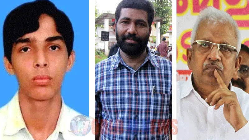 അരിയില് ഷൂക്കൂര് വധക്കേസിലെ പ്രതി DYFI മേഖല സെക്രട്ടറി