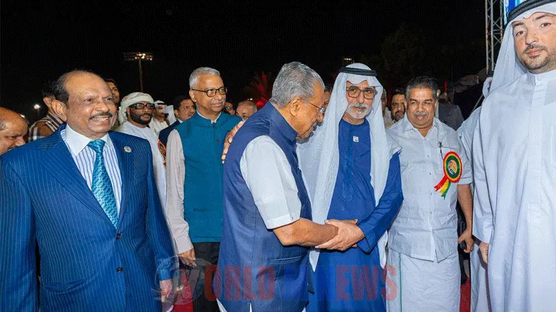 അബുദാബി കിരീടാവകാശി ഷെയ്ഖ് അൽനഹ്യാനുമായി മുഖ്യമന്ത്രി പിണറായി വിജയന് കൂടിക്കാഴ്ച നടത്തി