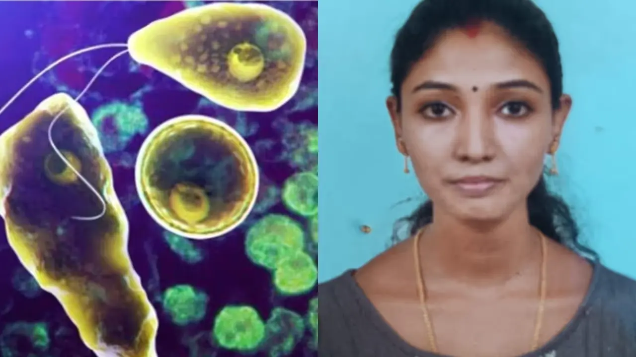 അമീബിക് മസ്തിഷ്ക ജ്വരം ബാധിച്ച് ചികിത്സയിലായിരുന്ന യുവതി മരിച്ചു. 