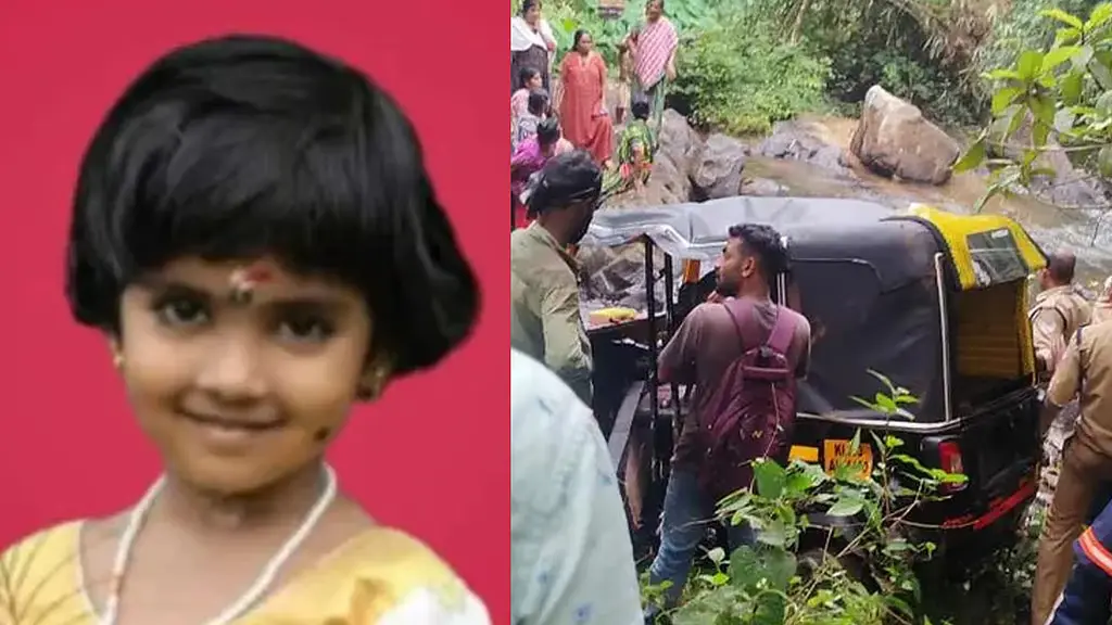 പാമ്പിനെ കണ്ട് വെട്ടിച്ച ഓട്ടോ , തോട്ടിലേക്ക് മറിഞ്ഞ് അപകടം; രണ്ടു മരണം