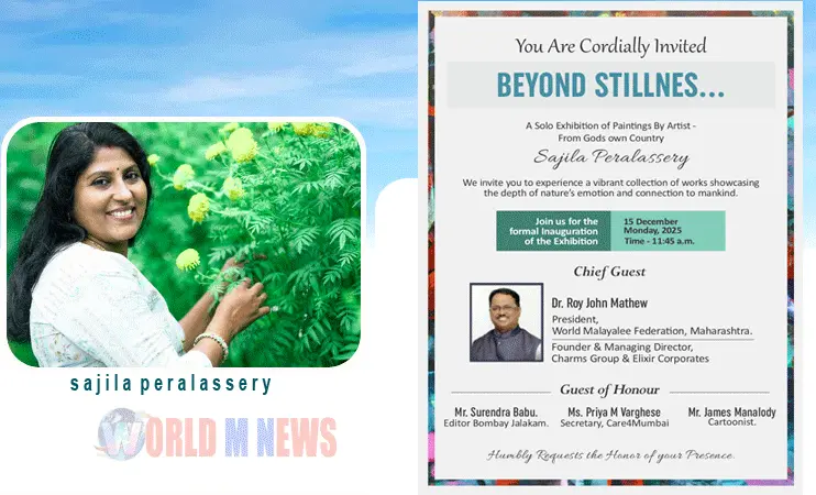 'BEYOND STILLNESS' - PAINTING EXHIBITION AT JEHANGIR ART GALLERY BY SAJILA PERALASSERY