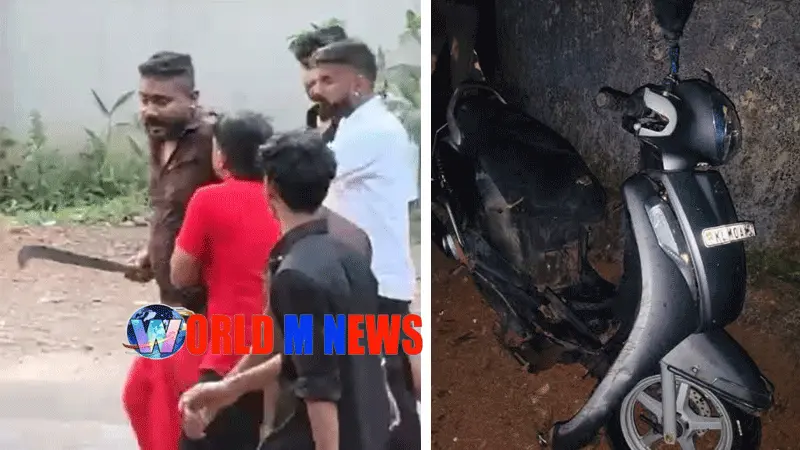 കണ്ണൂര്‍ പാനൂരില്‍ സിപിഎം അക്രമം: വടിവാളുമായി സിപിഎം പ്രവർത്തകൻ്റെ കൊലവിളി 