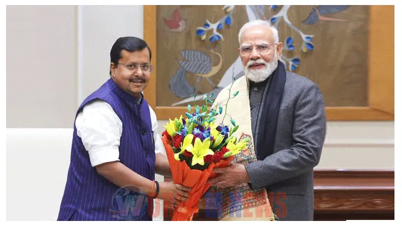 ബിജെപി വർക്കിങ് പ്രസിഡൻ്റ് നിതിൻ നബിനുമായി കൂടിക്കാഴ്ച നടത്തി പ്രധാനമന്ത്രി നരേന്ദ്ര മോദി