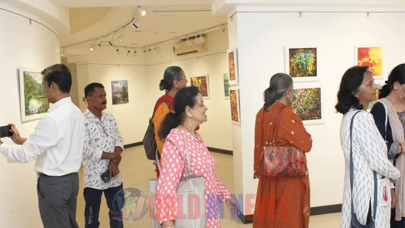 സജില പെരളശ്ശേരിയുടെ ചിത്രപ്രദർശനം നാളെ സമാപിക്കും