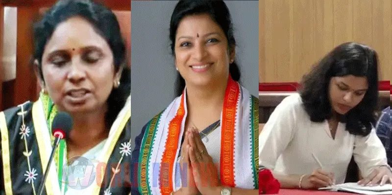 തൃശൂർ മേയറായി ഡോ നിജി ജസ്റ്റിൻ, വികെ മിനിമോൾ- കൊച്ചി, ദിയ പുളിക്കക്കണ്ടം -പാല , മേയർമാരായി ചുമതലയേറ്റു