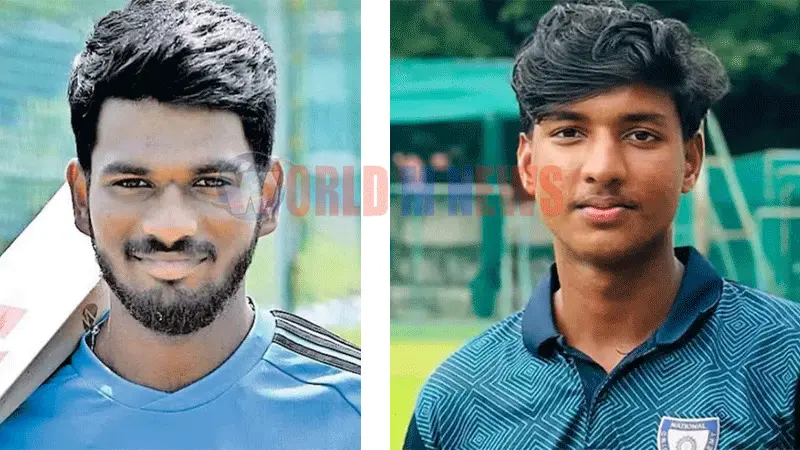 അണ്ടര് 19 പുരുഷ ലോകകപ്പ് ക്രിക്കറ്റ് -2026 : ഇന്ത്യൻ ടീമിൽ ഹൈദരാബാദ് മലയാളി ആരോണ് ജോര്ജും തൃശ്ശൂരുകാരന് മൊഹമ്മദ്എനാനും