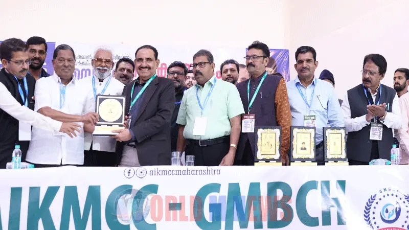 മുംബൈയിൽ ഐകെഎംസിസി സ്വീകരണം; സൈനുൽ ആബിദിനെ ആദരിച്ചു