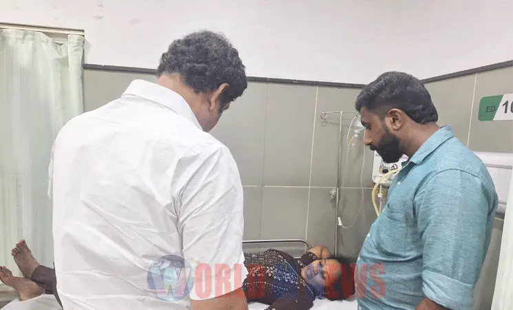 പെരളശ്ശേരിയിൽ ബിജെപി സ്ഥാനാർഥിയായി മത്സരിച്ച യുവതിക്ക് നേരെ ആക്രമണം