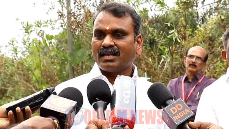 "തിരുപ്പുറംകുണ്ഡ്രം കോടതി വിധി,സനാതനധർമ്മം പകർച്ചവ്യാധി എന്നു പറഞ്ഞവർക്കുള്ള തിരിച്ചടി" :കേന്ദ്രമന്ത്രി എല് മുരുകൻ
