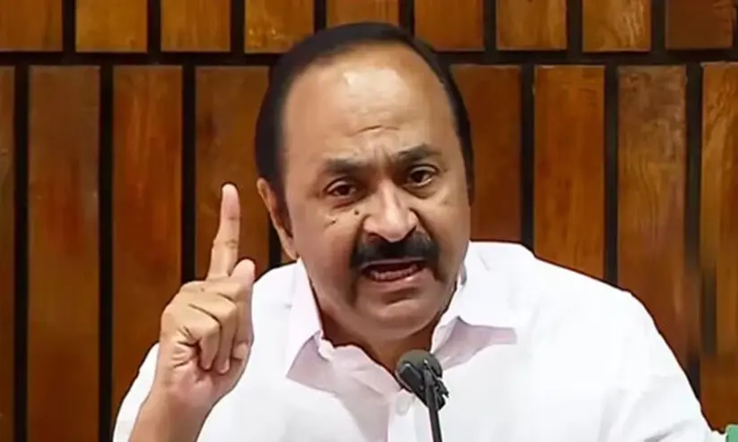 ശബരിമല സ്വർണക്കൊള്ള: ദേവസ്വം മന്ത്രി വാസവൻ രാജിവയ്ക്കണമെന്ന് പ്രതിപക്ഷ നേതാവ്