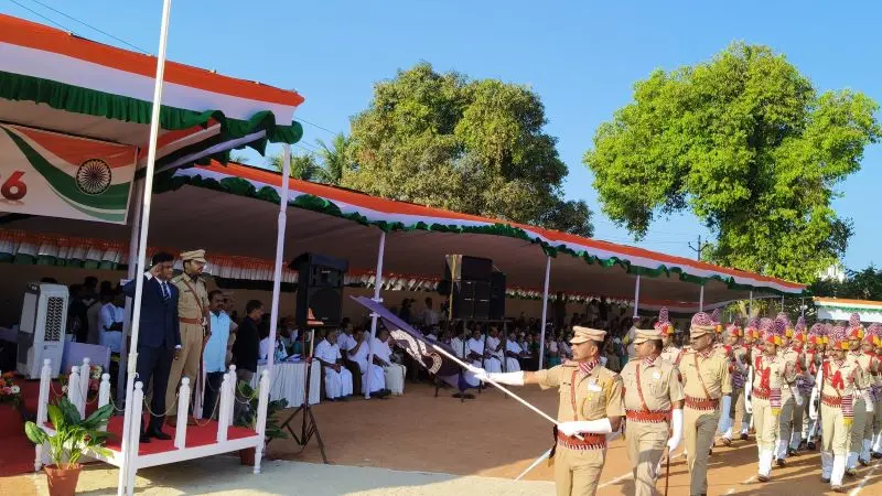 മാഹിയിലും റിപ്പബ്ലിക് ദിനം വിപുലമായ രീതിയിൽ ആഘോഷിച്ചു