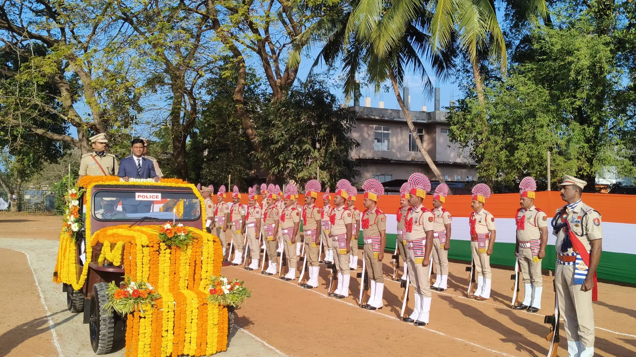 മാഹിയിലും റിപ്പബ്ലിക് ദിനം വിപുലമായ രീതിയിൽ ആഘോഷിച്ചു