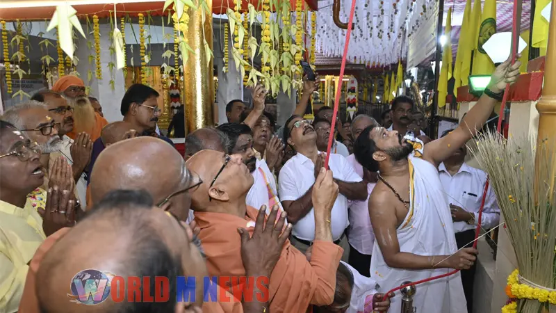 ഗുരുദേവഗിരി തീർത്ഥാടന മഹോത്സവത്തിന് കൊടിയേറി