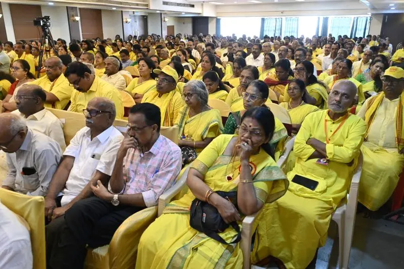 ഗുരുദേവഗിരി തീർത്ഥാടന രജതജൂബിലി ; നഗരത്തെ പീതാംബരമണിയിച്ച് തീർത്ഥാടന മഹോത്സവം സമാപിച്ചു