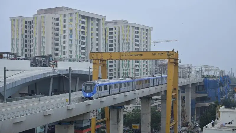 ചെന്നൈ മെട്രോ രണ്ടാം ഘട്ടം : വടപളനി- പനഗൽ പാർക്ക് പാത അടുത്ത വർഷം പൂർത്തിയാകും